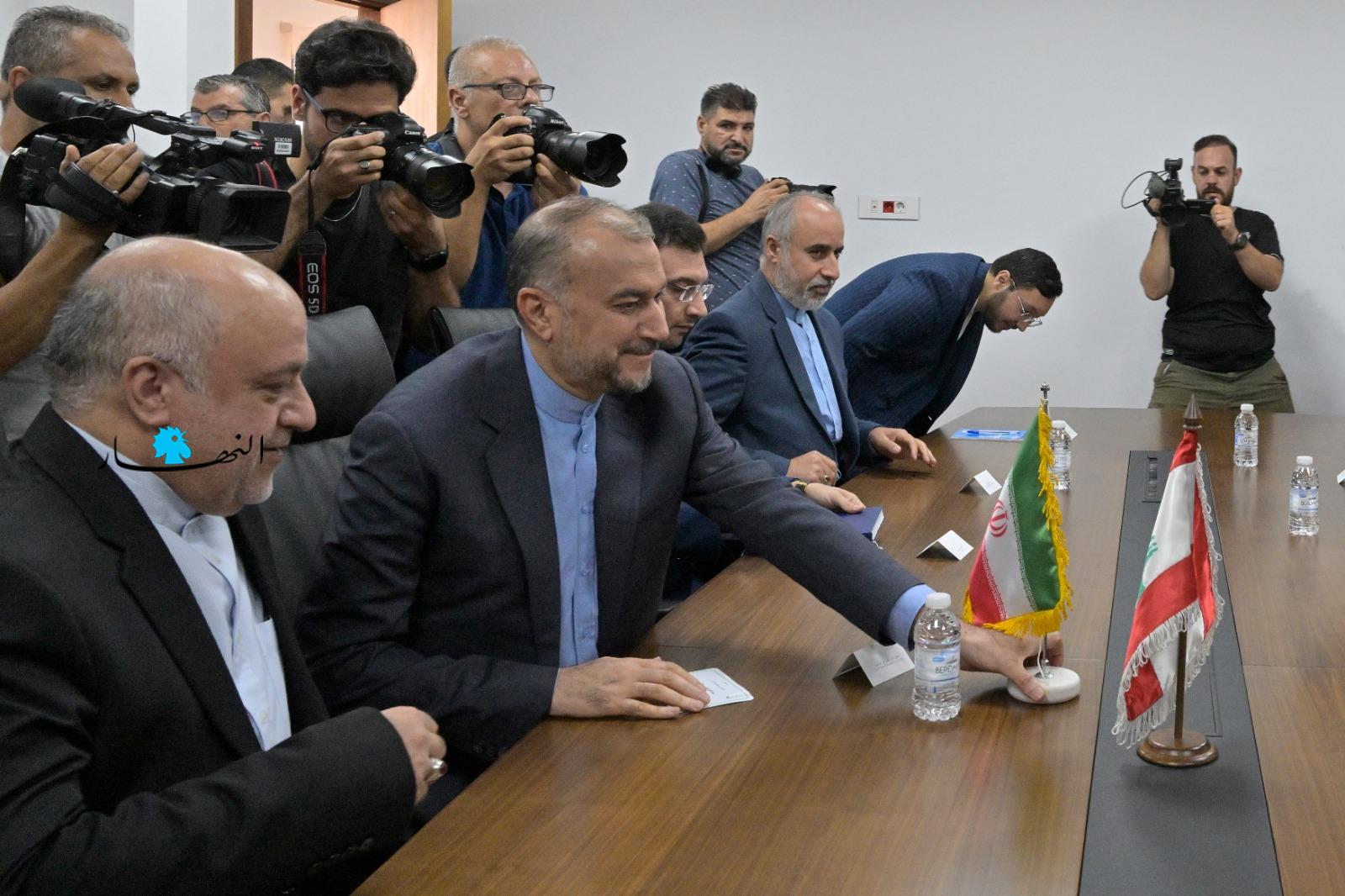 بالصور- جولات عبداللهيان الديبلوماسية في بيروت بعدسة النهار 